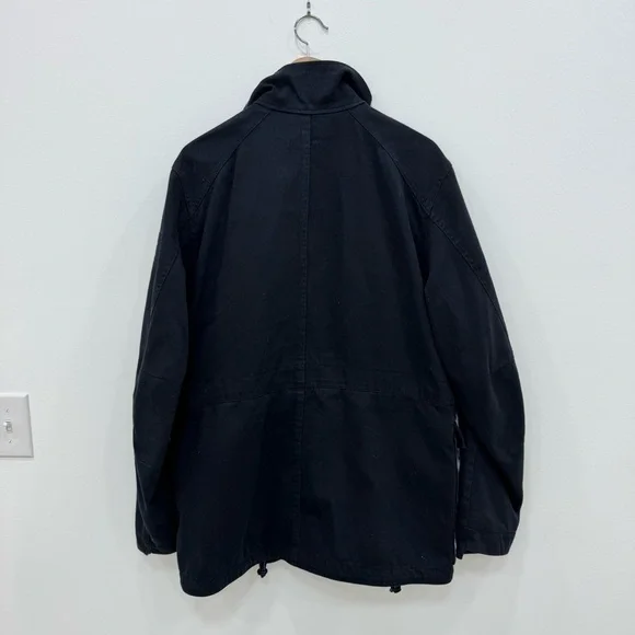 G Star Raw Denim black Canvas Field Just the Product Jacket Sz Large black - Picture 3 of 13
